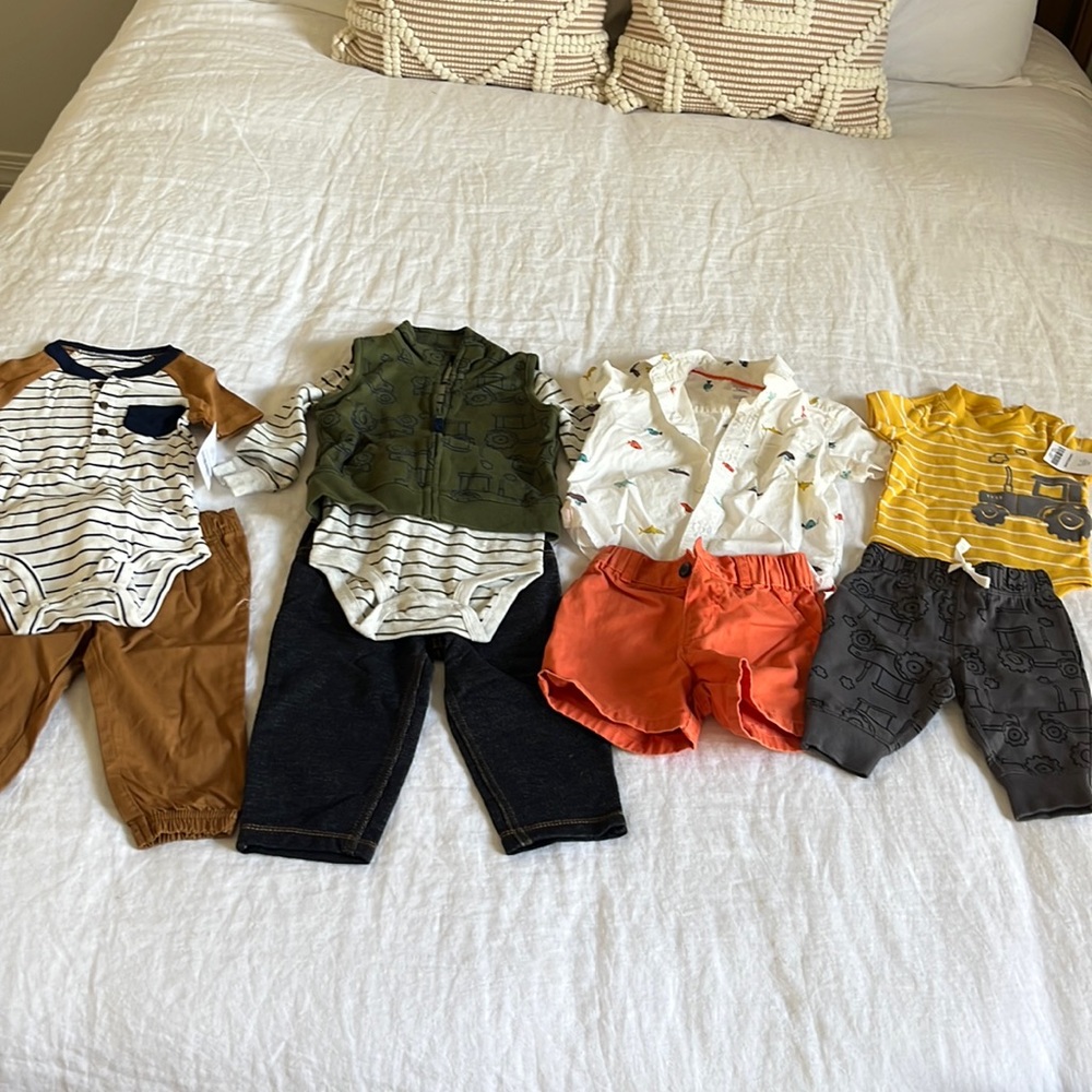 Carters baby boy bundle